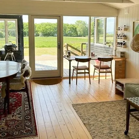 Outdoor Life And Panoramic View Over The Forest Roslev